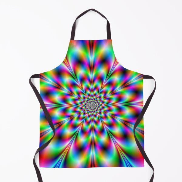 Item preview, Neon Flower in Green Red and Blue designed and sold by EyeBogglers.