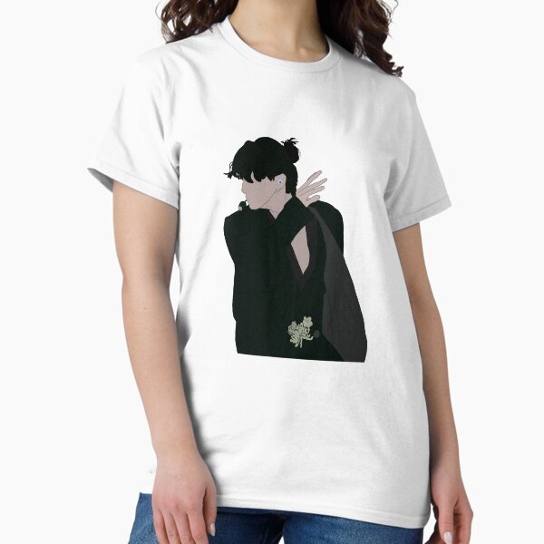 Jungkook Idol performance, Manbun look Classic T-Shirt