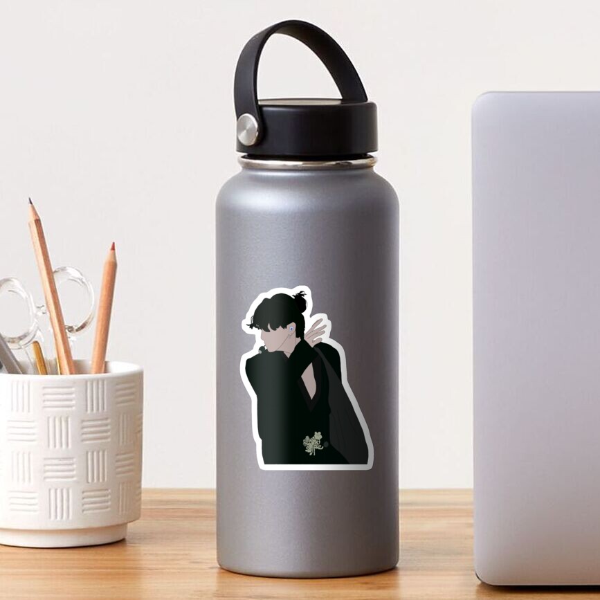 Jungkook Idol performance, Manbun look Sticker