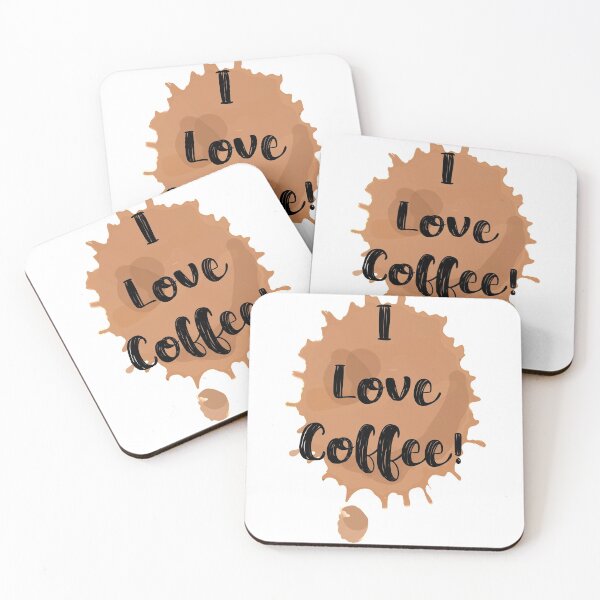 Item preview, I Love Coffee - Stain designed and sold by LovenLaughter.