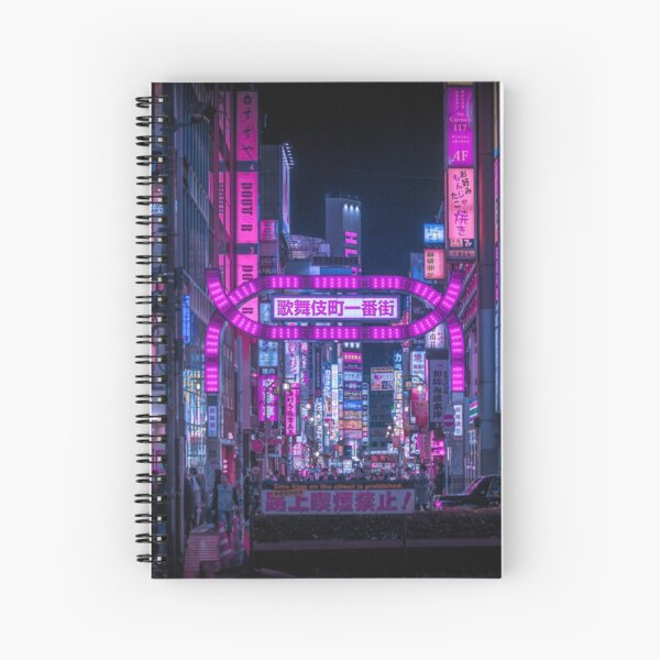 Kabukicho Gate, Shinjuku Spiral Notebook