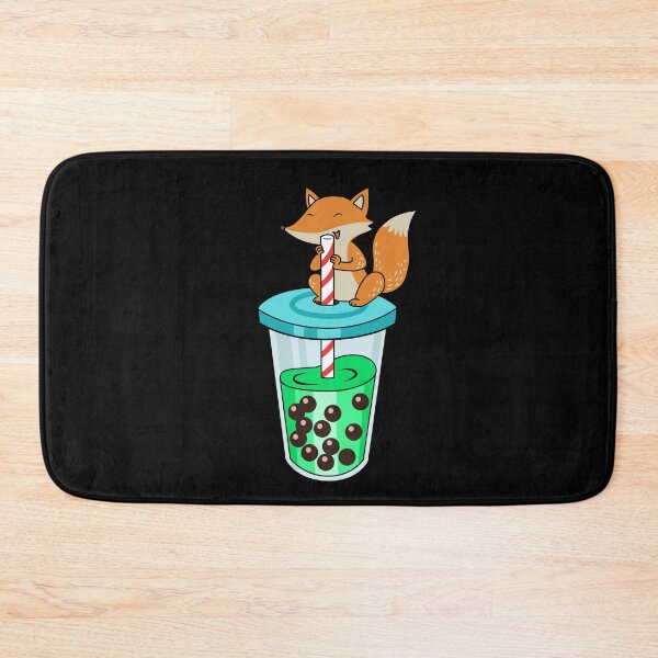 Item preview, Green Bubble Tea Gift Women Fox Boba Tea Gift Kids Fox designed and sold by DSWShirts.