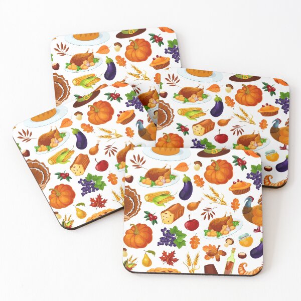 Item preview, Thanksgiving Dinner Roasted Turkey Pumpkin Fall Acorns designed and sold by IamTrending.