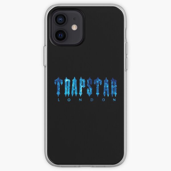 Trapstar Blue Logo Design iPhone Soft Case