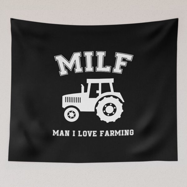 Item preview, MILF Man I Love Farming Tractor designed and sold by Alaadin Bendali Braham.