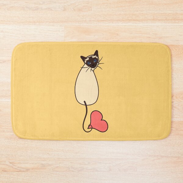 Item preview, Love Siamese Cat-Yellow designed and sold by lulululupaint.
