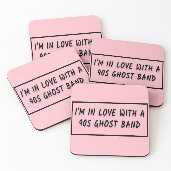 Item preview, I'm in love with a 90s ghost band  designed and sold by Apoorv Choudhary.