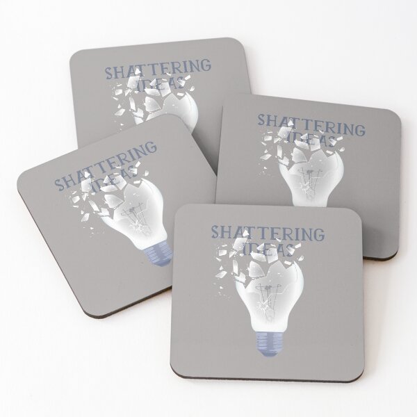 Item preview, Shattering ideas lightbulb designed and sold by DerSenat.