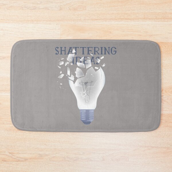 Item preview, Shattering ideas lightbulb designed and sold by DerSenat.