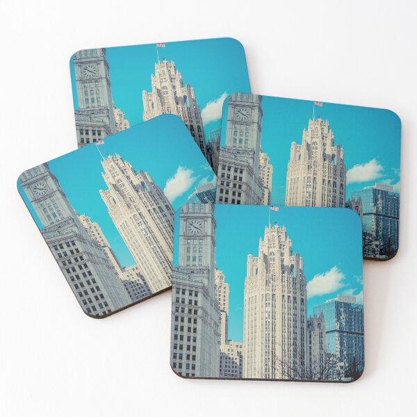 Item preview, Tribune Building Chicago designed and sold by Enzwell.