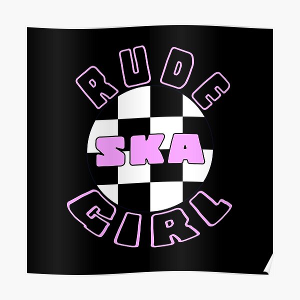 Ska Rude Girl Poster