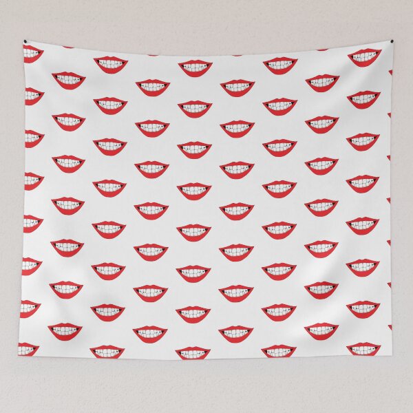 Item preview, Vampire red lips designed and sold by ReluctantChickn.