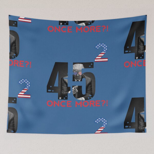 Item preview, Trump Once More Make America Great Again 45 squared 2020 designed and sold by johnanderson23.