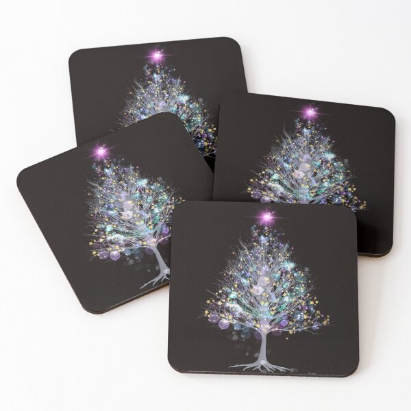 Item preview, Pastel lit Christmas tree designed and sold by Something Arty.