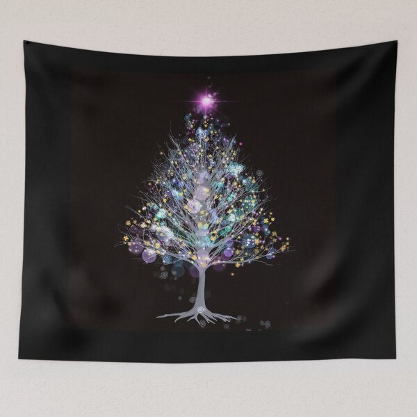 Item preview, Pastel lit Christmas tree designed and sold by Something Arty.