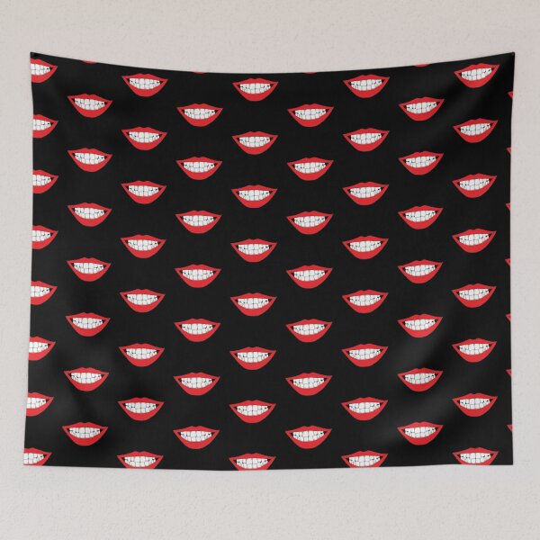 Item preview, Vampire red lips designed and sold by ReluctantChickn.
