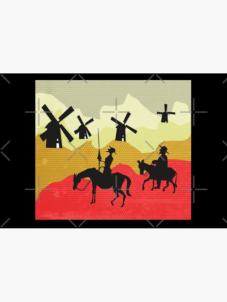 Tilting at windmills, Don Quixote by PrintablesP
