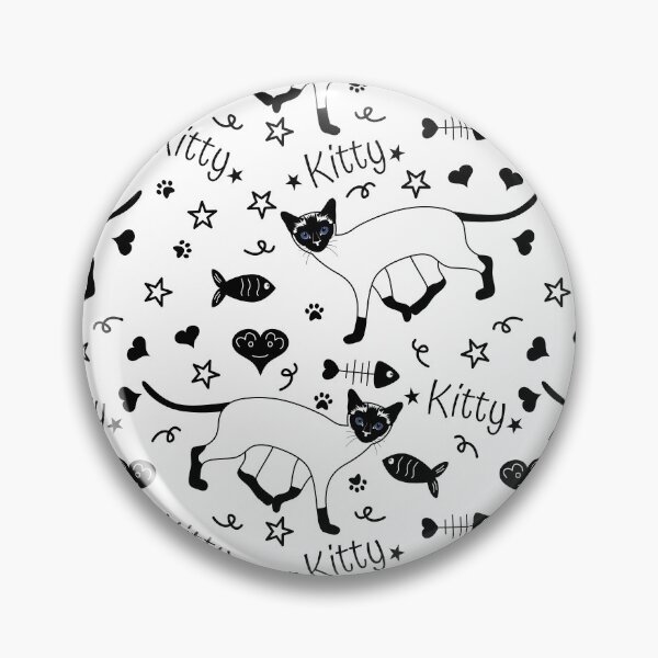 Item preview, Doodle Siamese Cat designed and sold by lulululupaint.