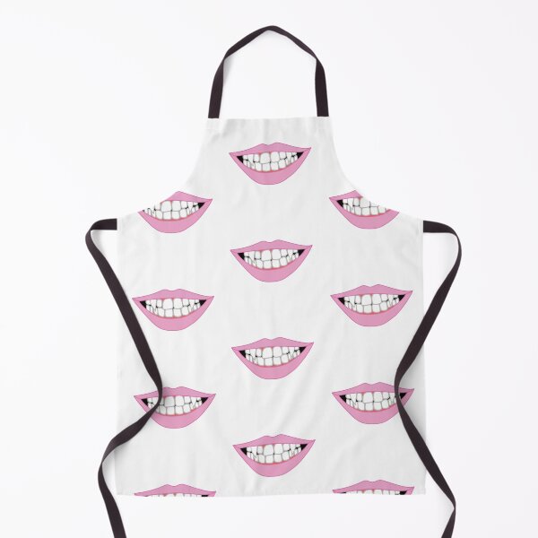 Item preview, Vampire pink lips smile designed and sold by ReluctantChickn.