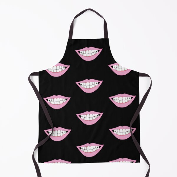 Item preview, Vampire pink lips smile designed and sold by ReluctantChickn.