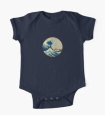Ponyo and The Great Wave off Kanagawa VINTAGE One Piece - Short Sleeve