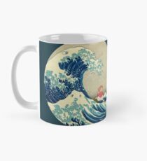 Ponyo and The Great Wave off Kanagawa VINTAGE Mug