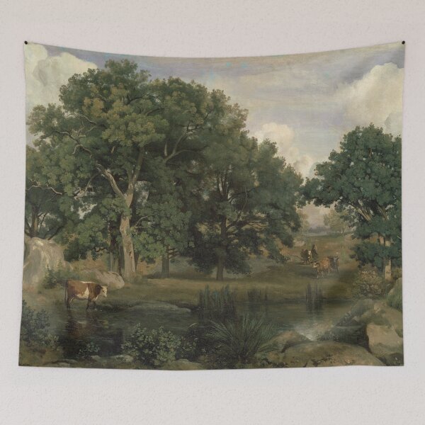 Item preview, Jean Corot Painting designed and sold by Pavel Polyansky.