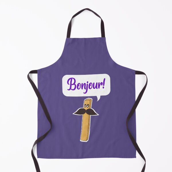 Item preview, French French Fry Bonjour designed and sold by PixelCookieDsgn.