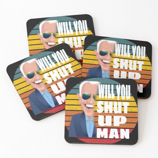 Item preview,   Will you shut up man retro vintage designed and sold by Mohamed allbdrany.