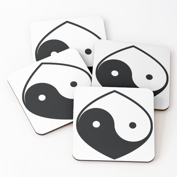 Item preview, Yin Yang HEART (full version) designed and sold by dorabarkoczi.