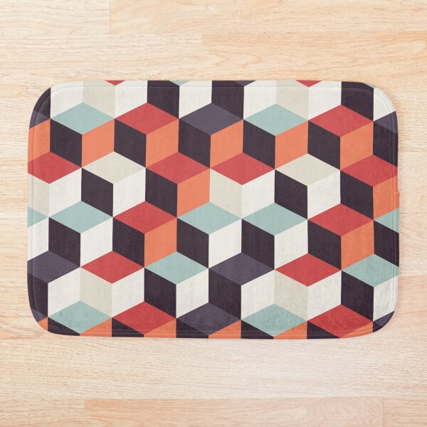 Item preview, Geometric Cube Pattern designed and sold by moderncrafts.