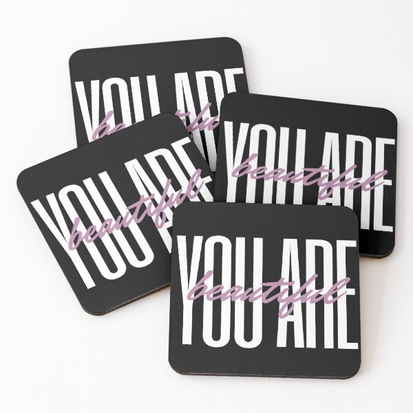 Item preview, You are beautiful quote designed and sold by PinkLotusArt.