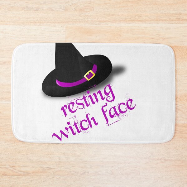 Item preview, Resting witch face Halloween humour pun designed and sold by incurablehippie.