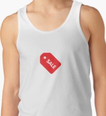 Preisschild Tanktop für Männer