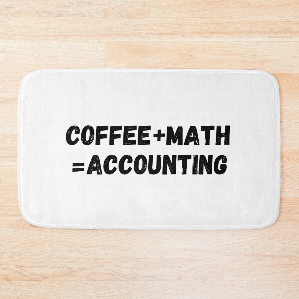 Aperçu de l'œuvre Café + Math = Comptabilité créée et vendue par simplysharon.