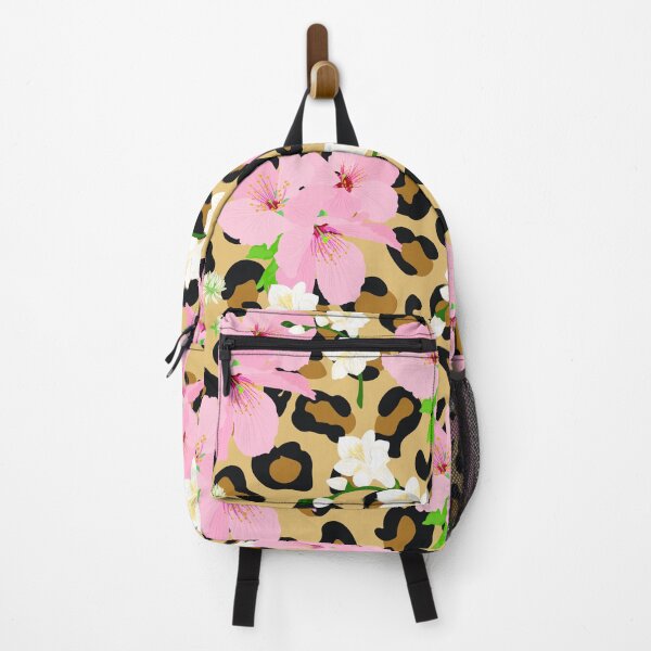Aperçu de l'œuvre Motif guépard floral créée et vendue par IMFearfullyMade.
