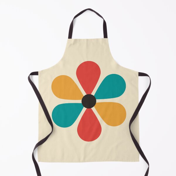 Item preview, Mid Century Vintage Retro Color Flower designed and sold by La Chic.