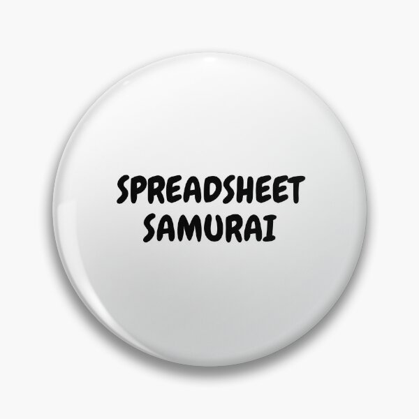 Aperçu de l'œuvre Tableur Samurai créée et vendue par simplysharon.