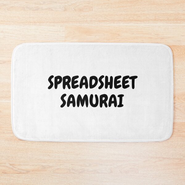 Aperçu de l'œuvre Tableur Samurai créée et vendue par simplysharon.