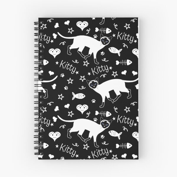 Artikelvorschau, Doodle Siamese Cat - Schwarz entworfen und verkauft von lulululupaint.