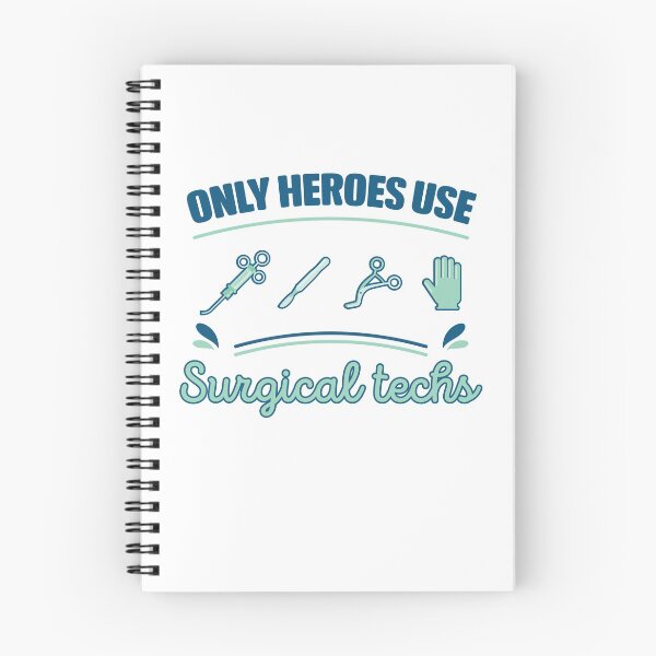 Item preview, Only Heroes Use Surgical Techs for Surgical and Medical Students Gift designed and sold by Scratches Tees.