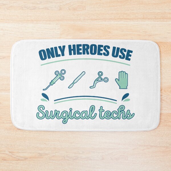 Item preview, Only Heroes Use Surgical Techs for Surgical and Medical Students Gift designed and sold by Scratches Tees.