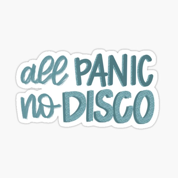 All Panic No Disco Gifts & Merchandise for Sale