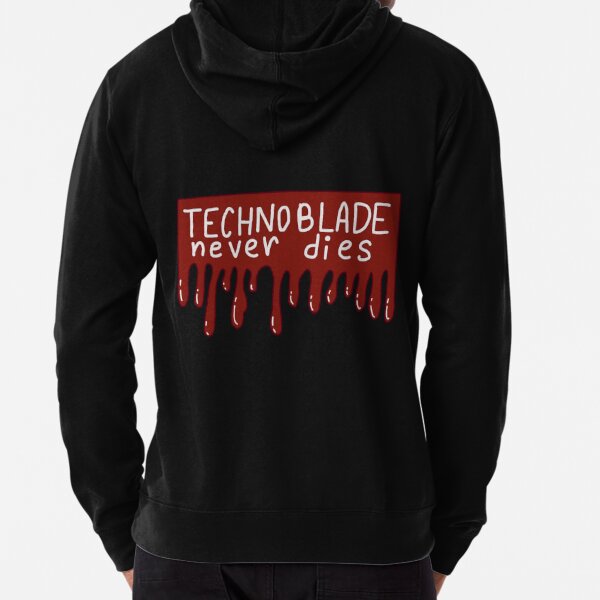 Technoblade never dies Lightweight Hoodie for Sale by stabbylane