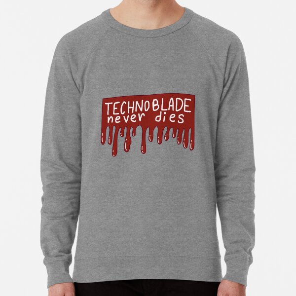 Technoblade never dies Lightweight Hoodie for Sale by stabbylane