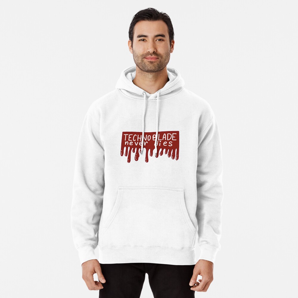 Technoblade never dies Lightweight Hoodie for Sale by stabbylane