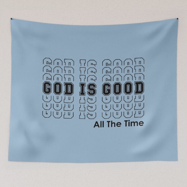 Item preview, GOD IS GOOD All The Time | Retro Style designed and sold by 4wordsmovement.