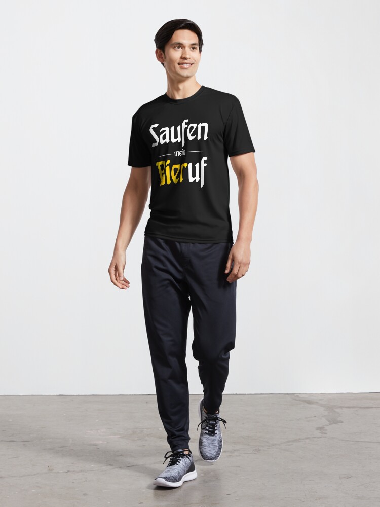 "Saufen mein Bieruf witziger Spruch" Funktionsshirt von thegoodys