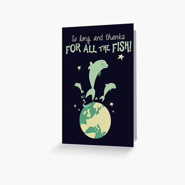 Artikel-Vorschau von Danke für den Fisch!, designt und verkauft von trillianmc.