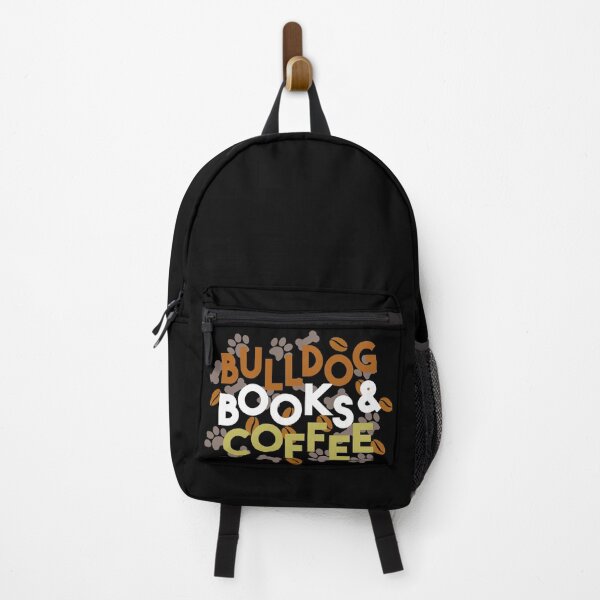 Item preview, bulldog Books & coffee designed and sold by Houssemanthony.
